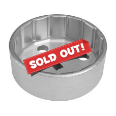 For Hyundai Kia Oil Filter Cap Wrench 88.5mm 15Flutes 3.3L-3.8L Liter
